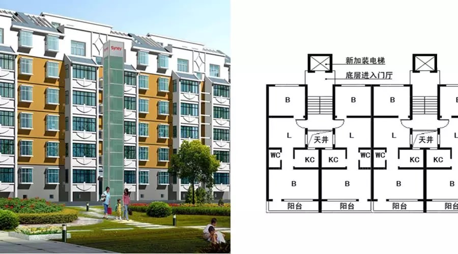 西尼機(jī)電引領(lǐng)舊樓加裝電梯市場-暖心解決中低層高齡住戶出行難問題